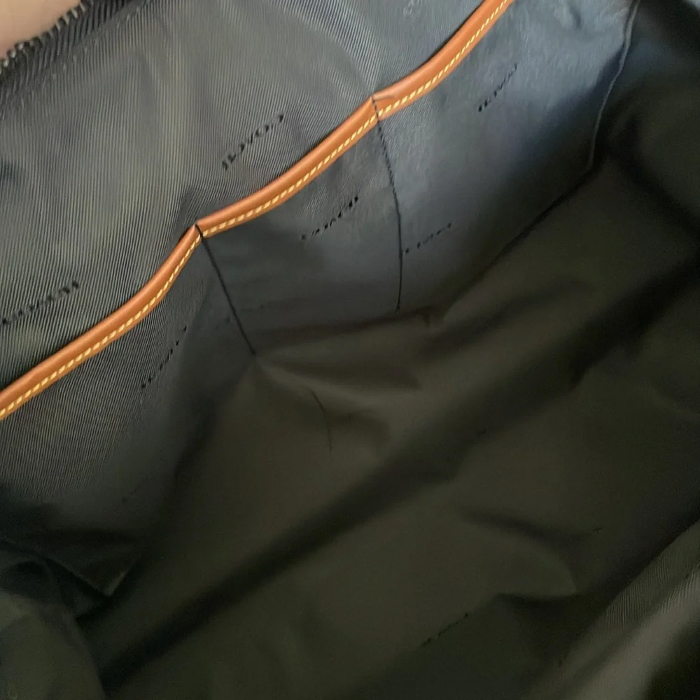 Coach Gotham Duffle Bag Camo Canvas Green Blue - Picture 16 of 16